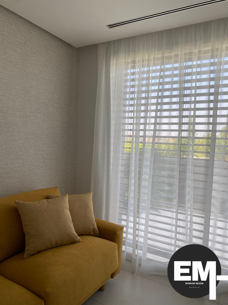 cortinas a medida en la finca